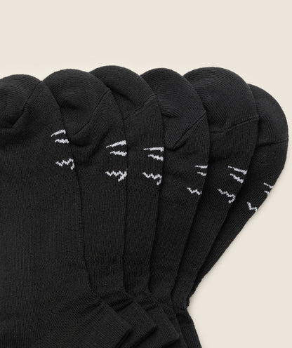 Women's Gymshark Trainer Socks 3Pk Black