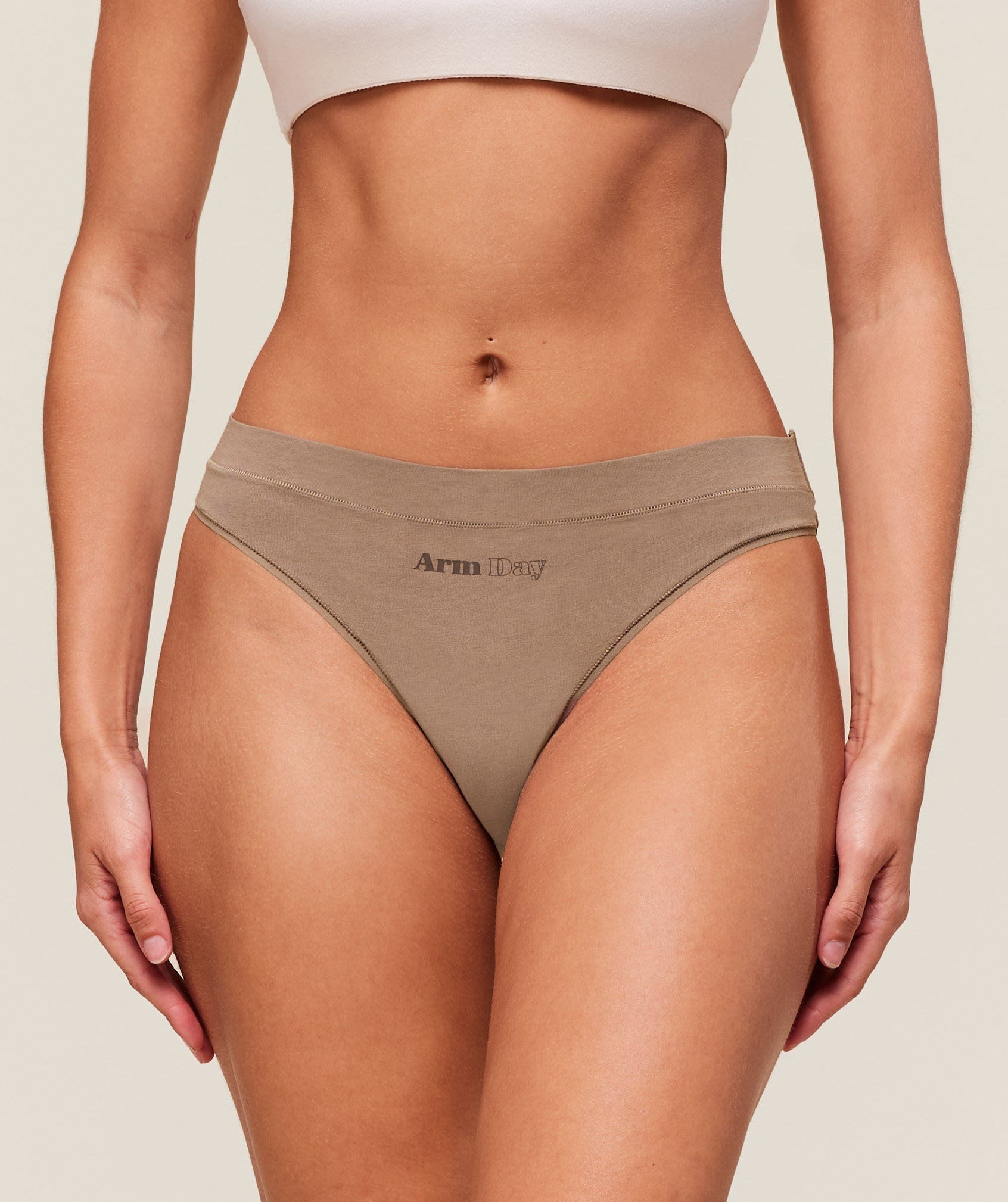 Women's Gymshark Training Day Graphic 7Pk Cotton Thong White