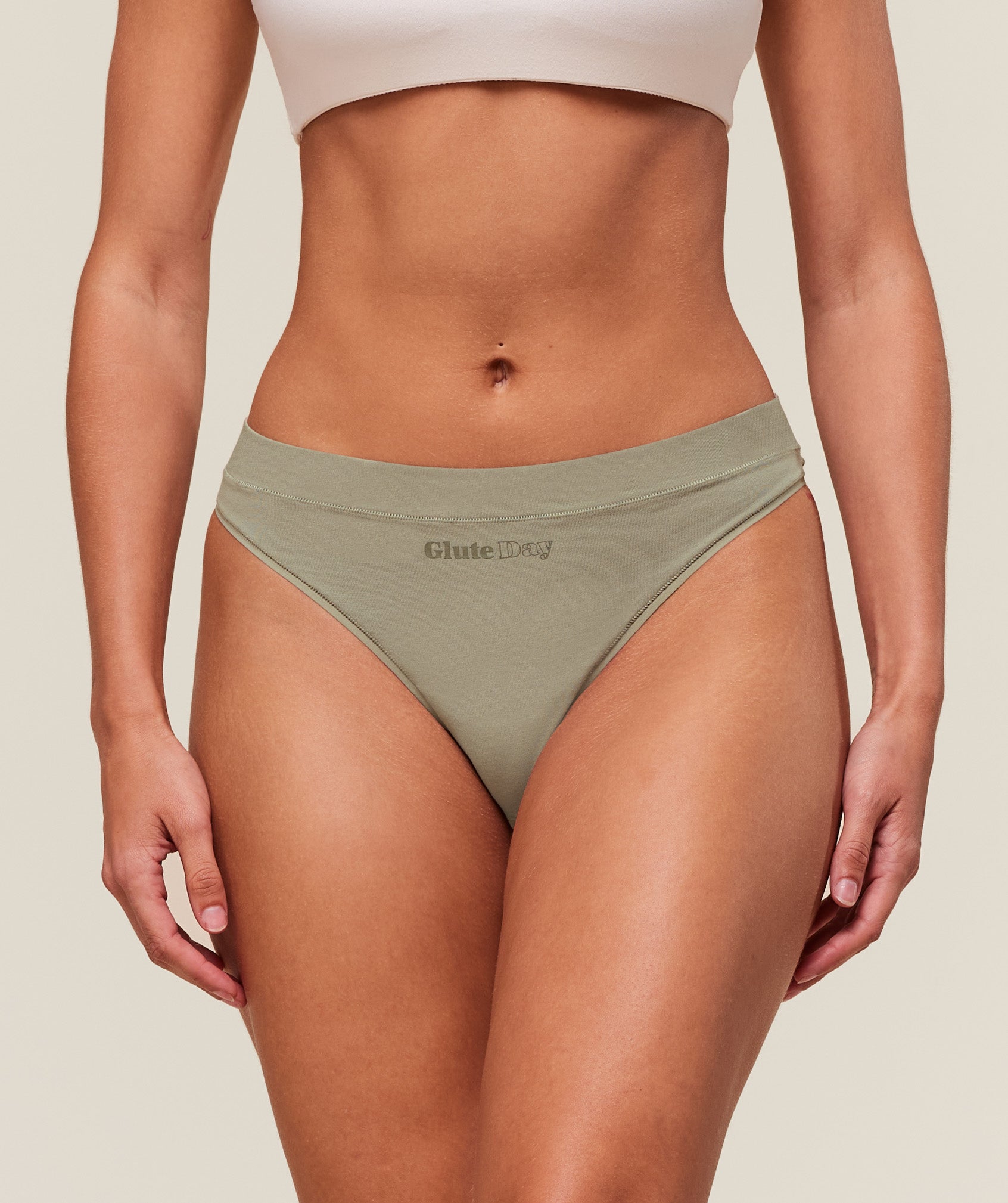 Women's Gymshark Training Day Graphic 7Pk Cotton Thong White