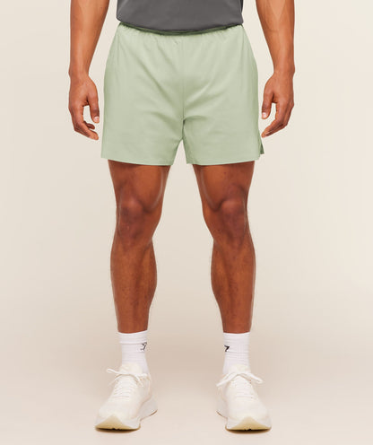 Gymshark Evolve 5" Short Haze Green