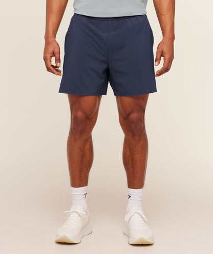 Gymshark Evolve 5" Short Heavy Blue