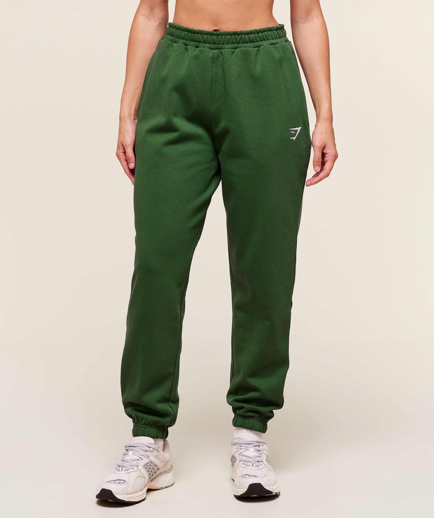 Women's Gymshark Training Fleece Joggers Athletic Green