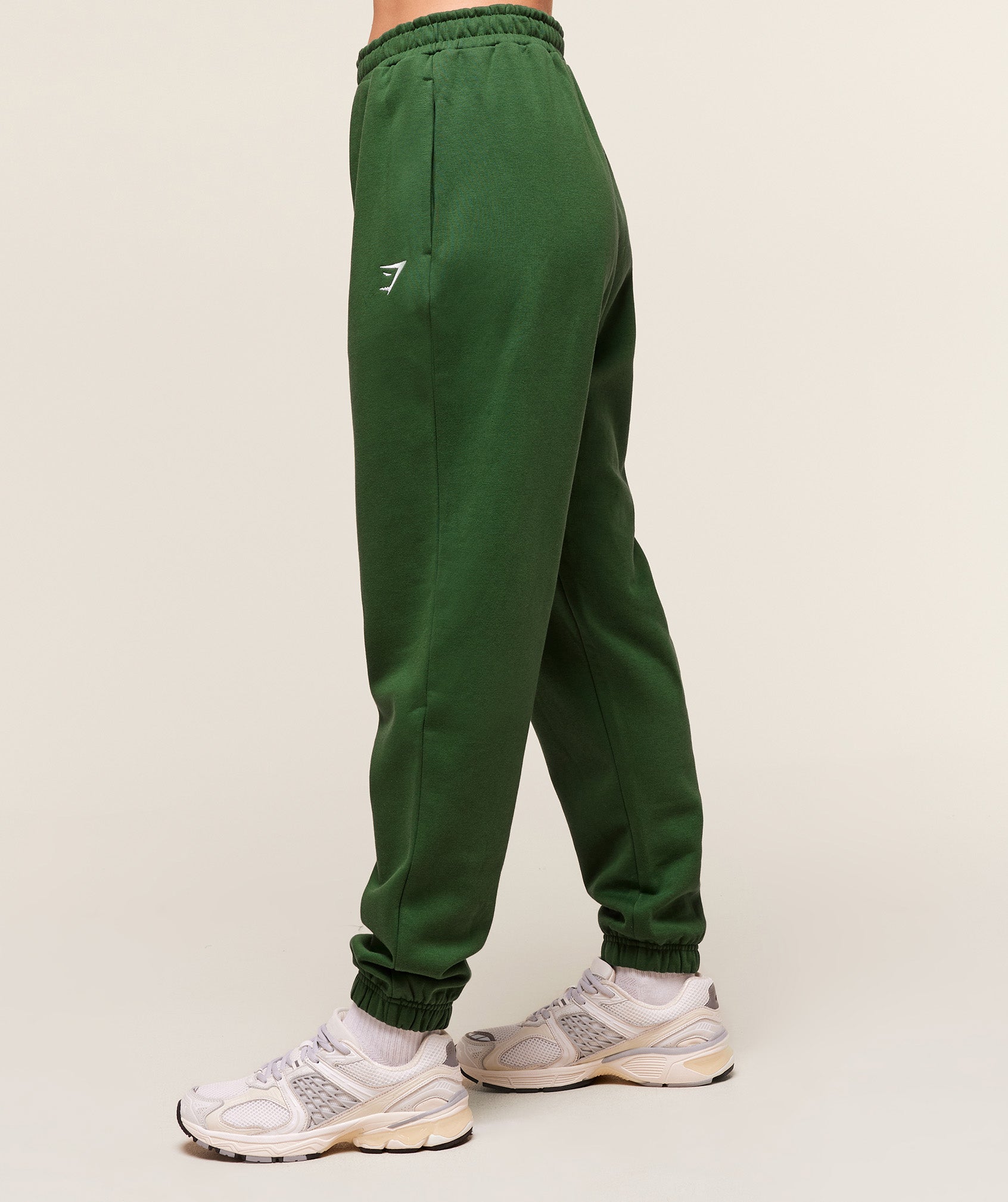 Women's Gymshark Training Fleece Joggers Athletic Green