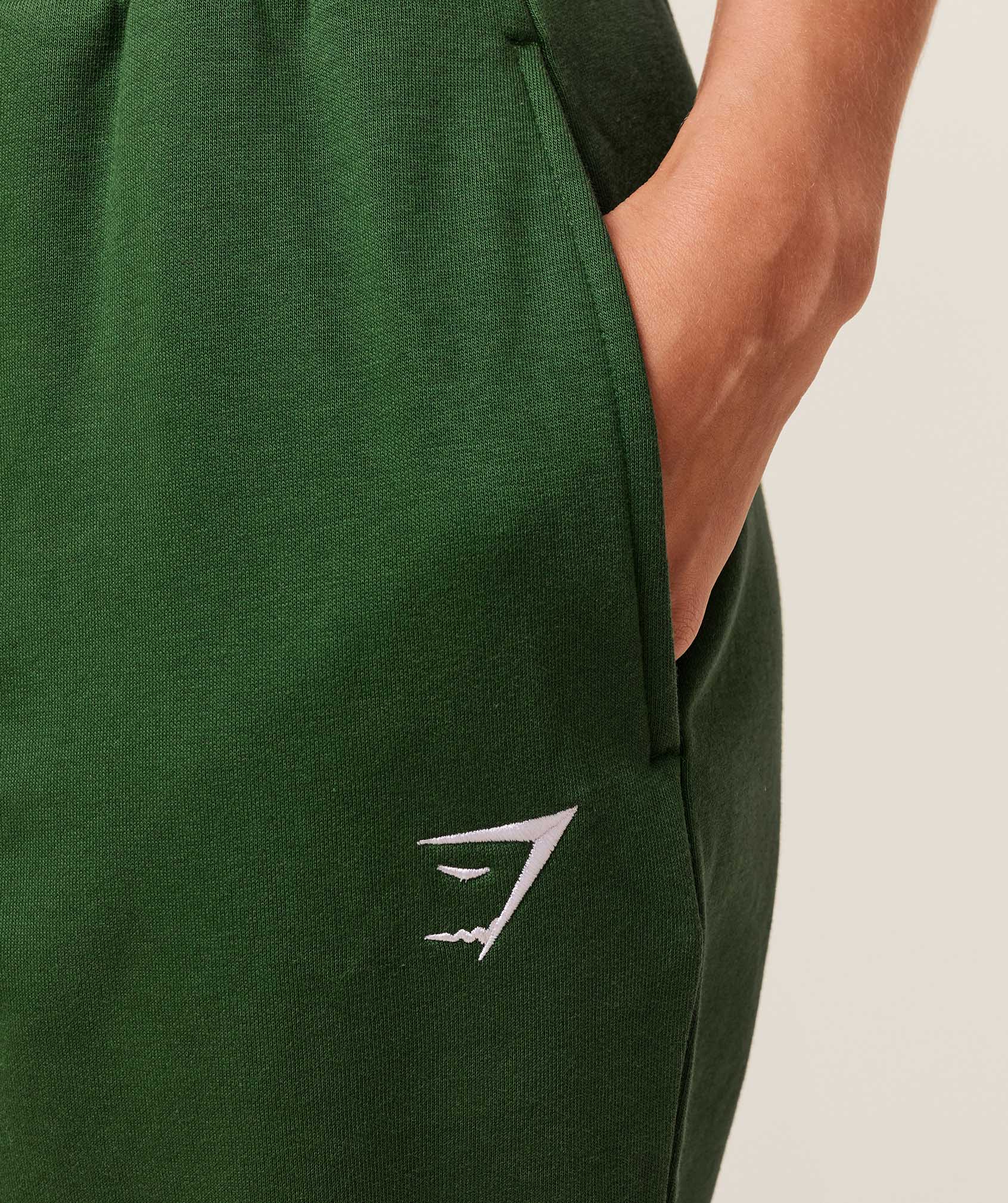 Women's Gymshark Training Fleece Joggers Athletic Green