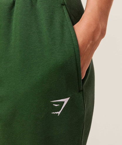 Women's Gymshark Training Fleece Joggers Athletic Green