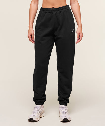 Women's Gymshark Training Regular Fleece Joggers Black