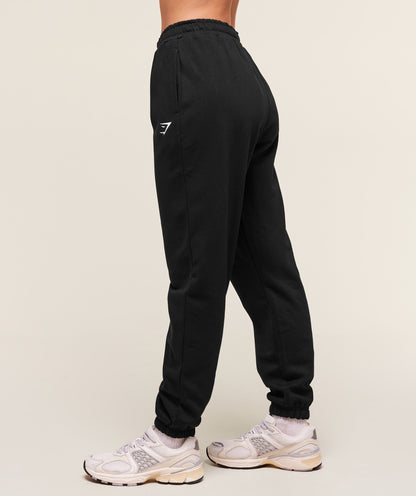 Women's Gymshark Training Regular Fleece Joggers Black