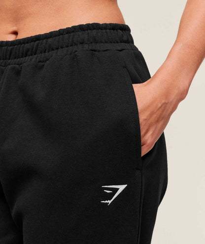 Women's Gymshark Training Regular Fleece Joggers Black