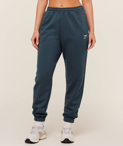 Women's Gymshark Training Fleece Joggers Gs Stealth Blue