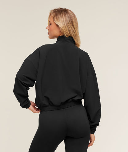 Women's Gymshark Training Everyday Woven Jacket Gs Black