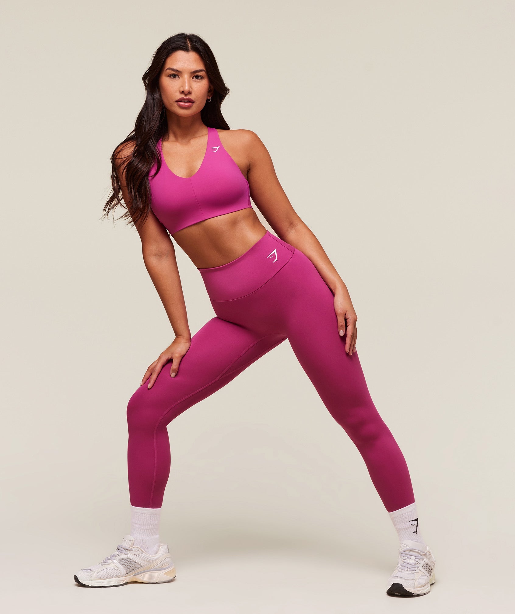 Women's Gymshark Training Leggings Winning Pink