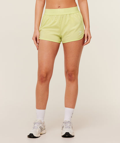 Women's Gymshark Training Loose Fit Shorts Sorbet Yellow