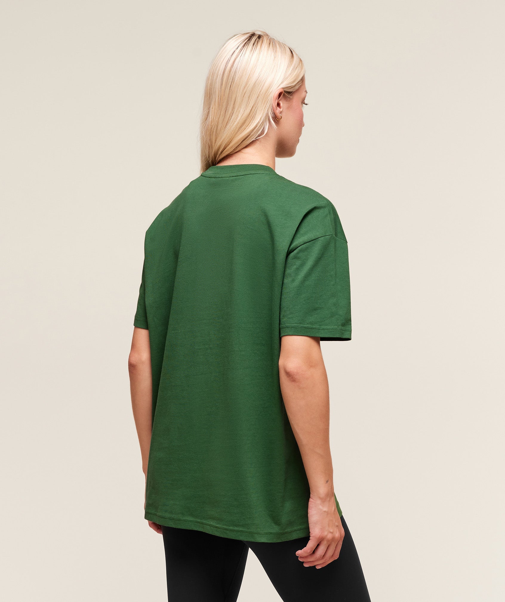 Women's Gymshark Training Oversized T-Shirt Athletic Green