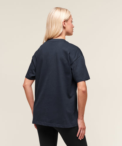 Women's Gymshark Training Oversized T-Shirt Heavy Blue