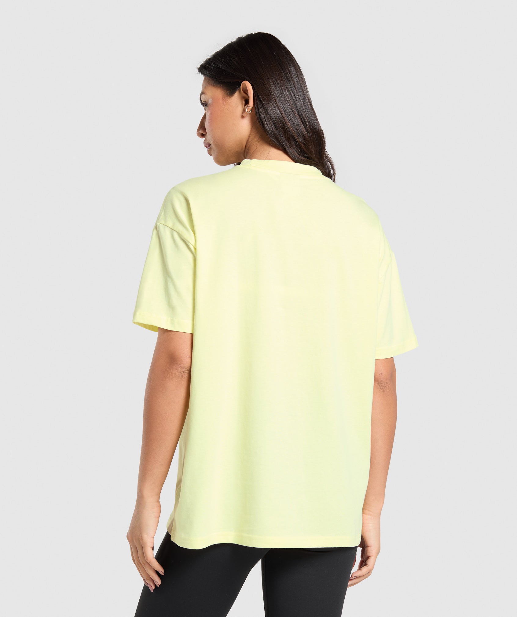 Women's Gymshark Training Oversized T-Shirt Refresh Yellow