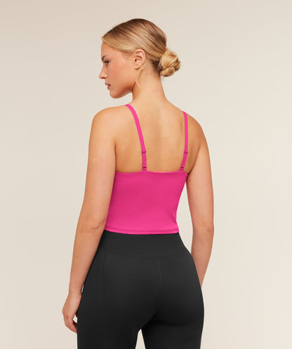 Women's Gymshark Training Cami Tank With Shelf Super-Set Pink