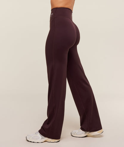 Women's Gymshark Training Straight Leg Leggings Cherry Purple