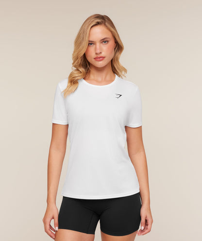 Women's Gymshark Training T-Shirt White