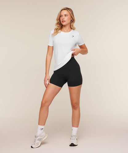 Women's Gymshark Training T-Shirt White