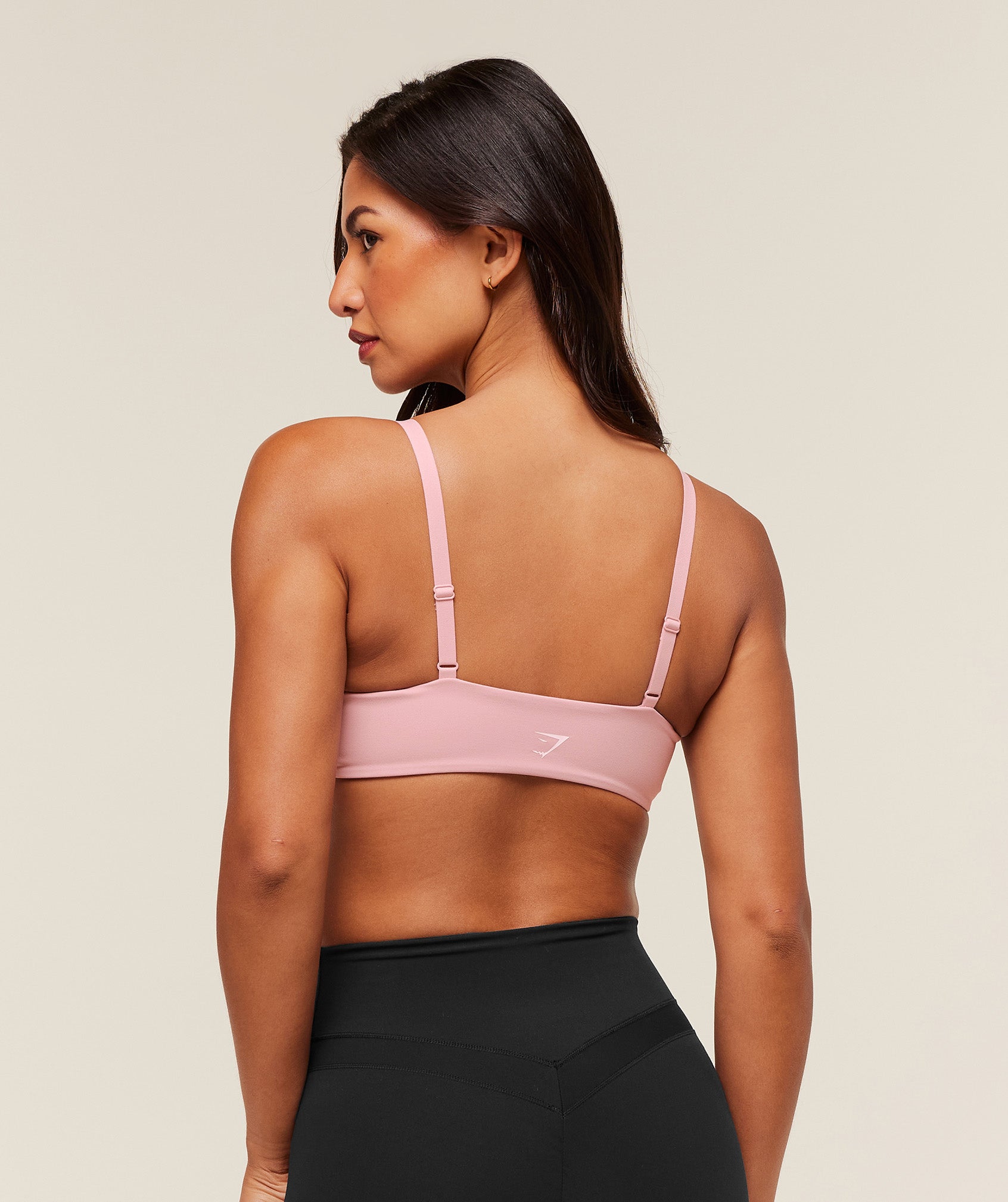 Women's Gymshark Twist Front Bralette Cloud Pink