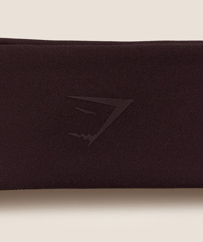 Women's Gymshark Twist Headband Cherry Purple