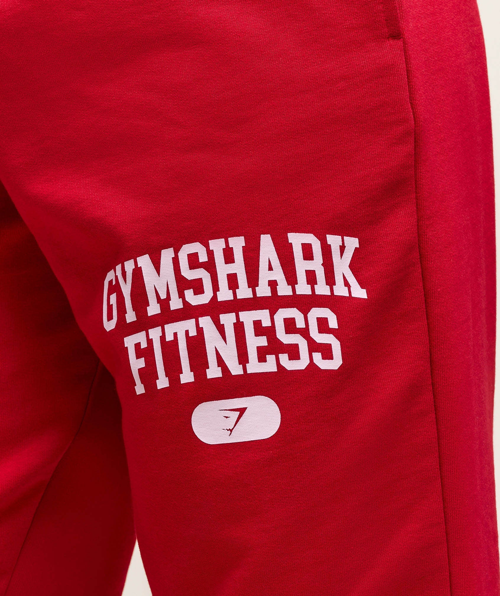 Women's Gymshark Varsity Graphic Oversized Jogger Conditioning Red