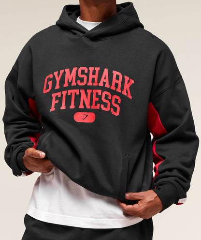 Gymshark Varsity Hoodie Black