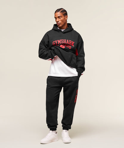 Gymshark Varsity Hoodie Black