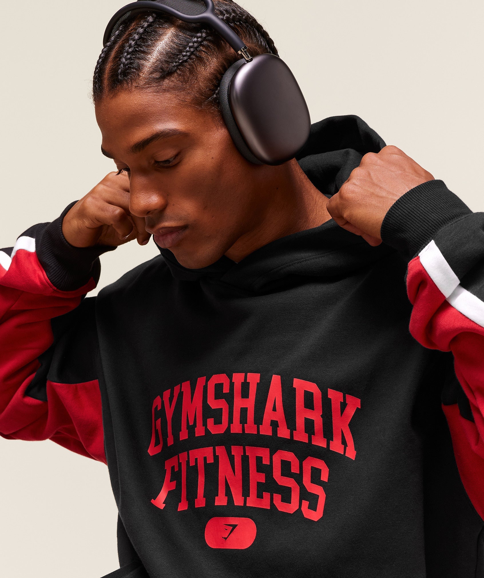 Gymshark Varsity Hoodie Black