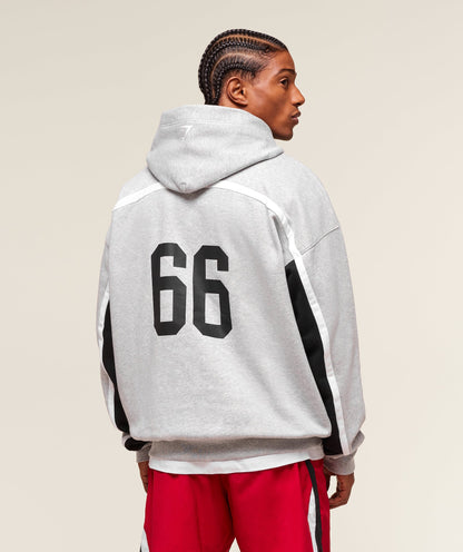 Gymshark Varsity Hoodie Light Grey Core Marl