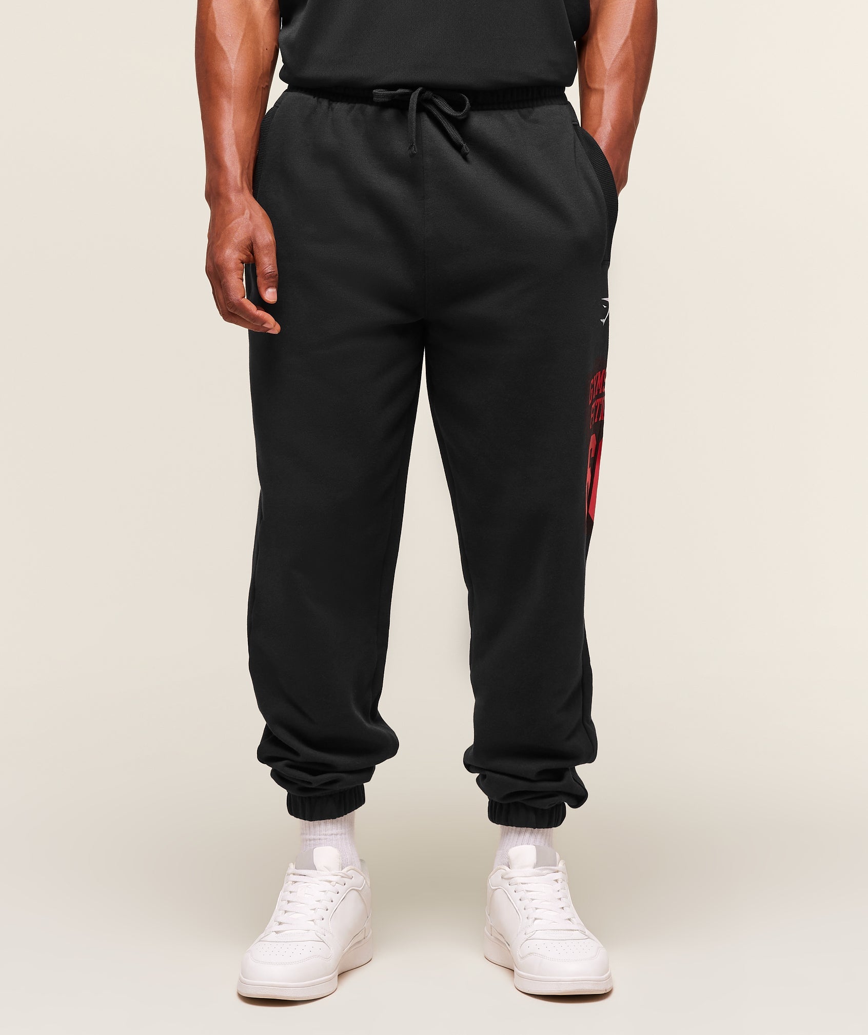 Gymshark Varsity Oversized Jogger Black