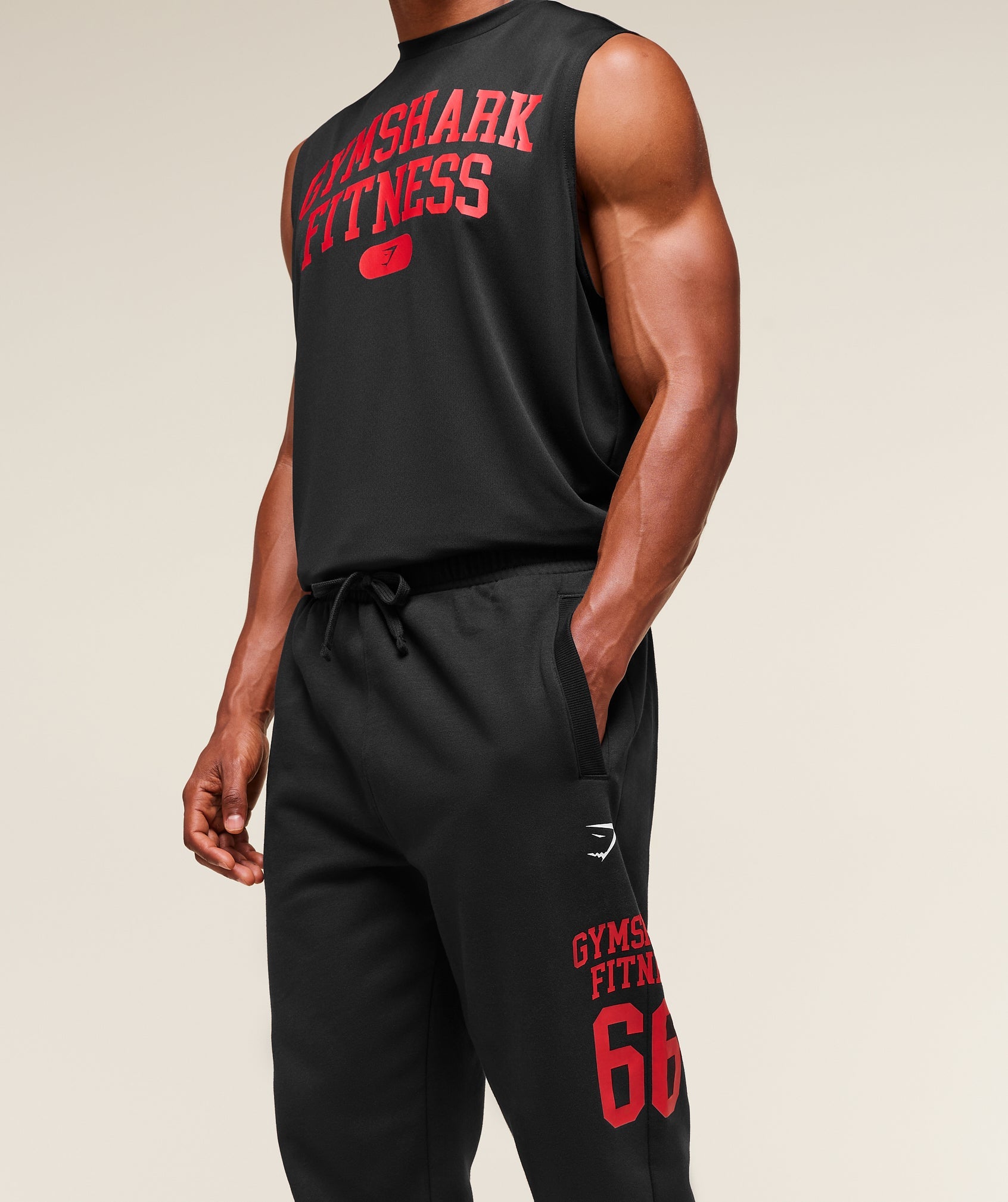Gymshark Varsity Oversized Jogger Black