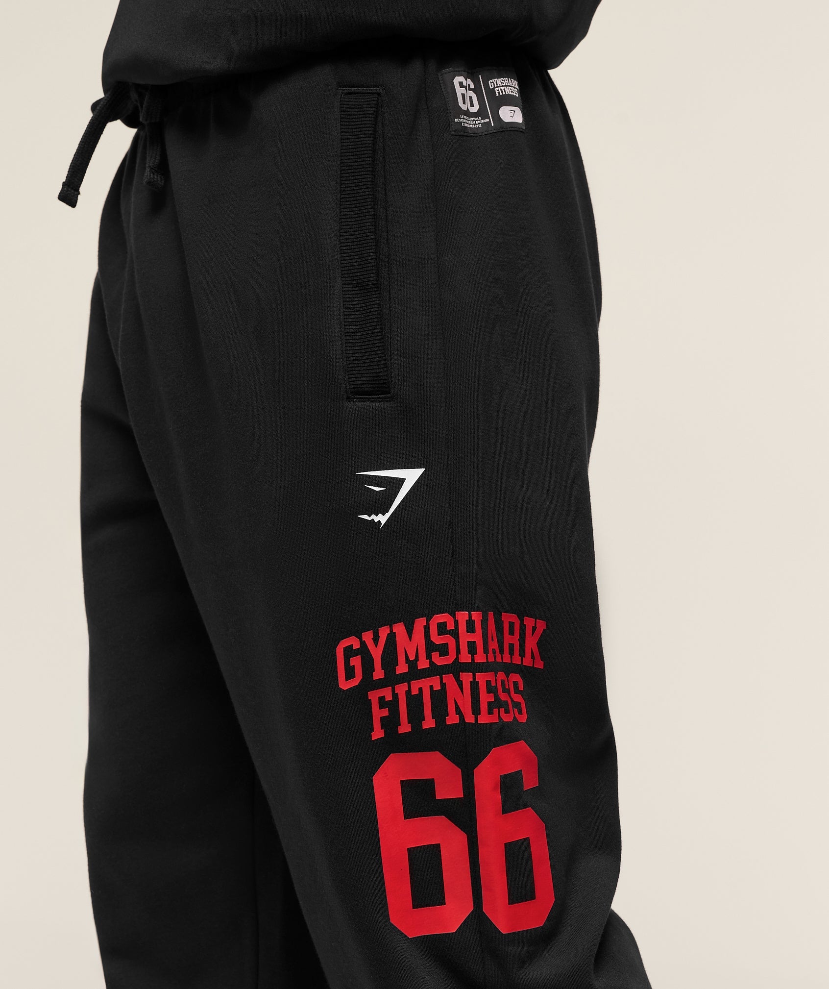 Gymshark Varsity Oversized Jogger Black