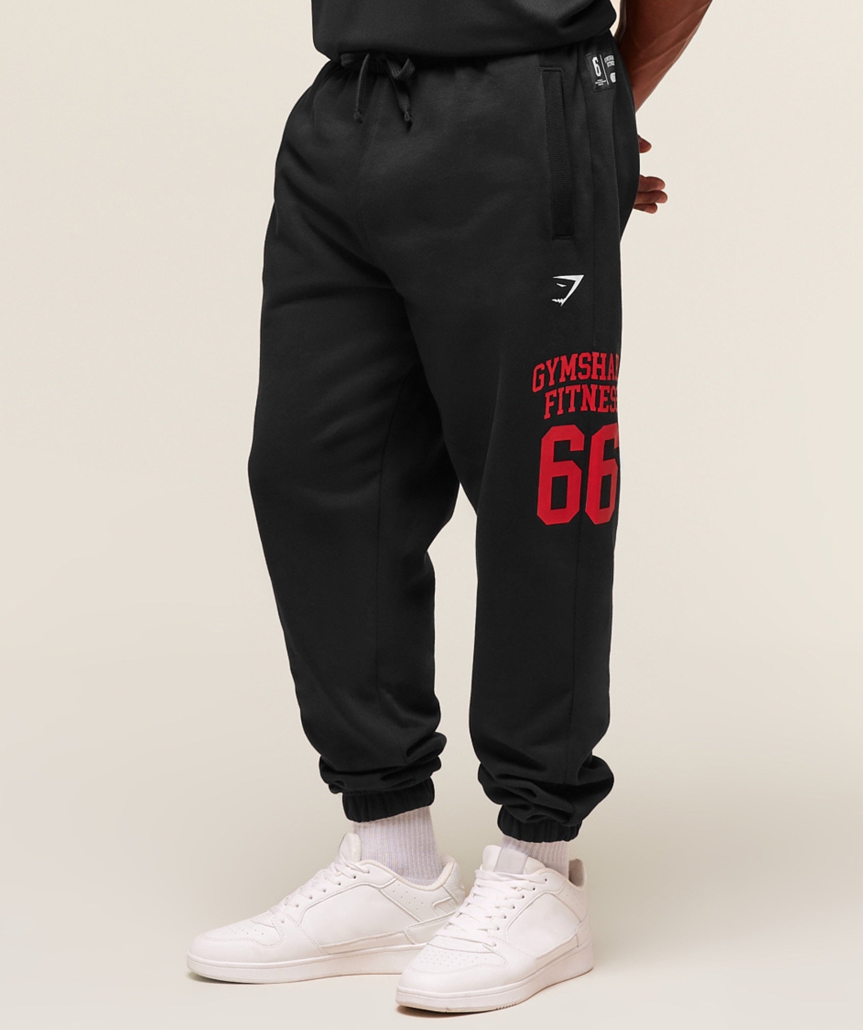 Gymshark Varsity Oversized Jogger Black