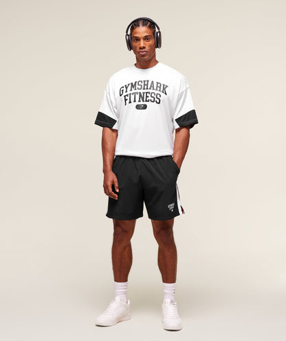 Gymshark Varsity Oversized T-Shirt White