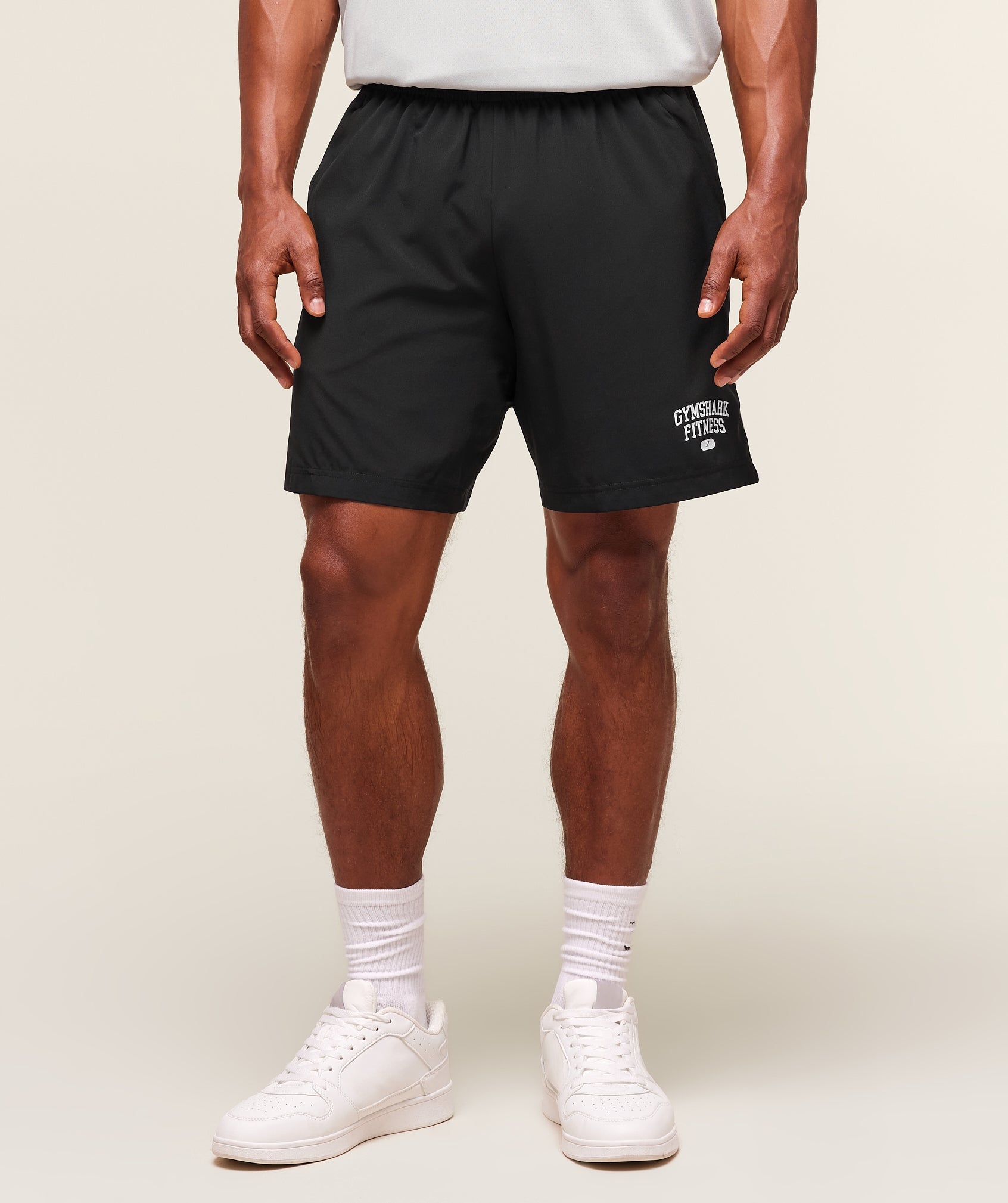 Gymshark Varsity 7" Shorts Black