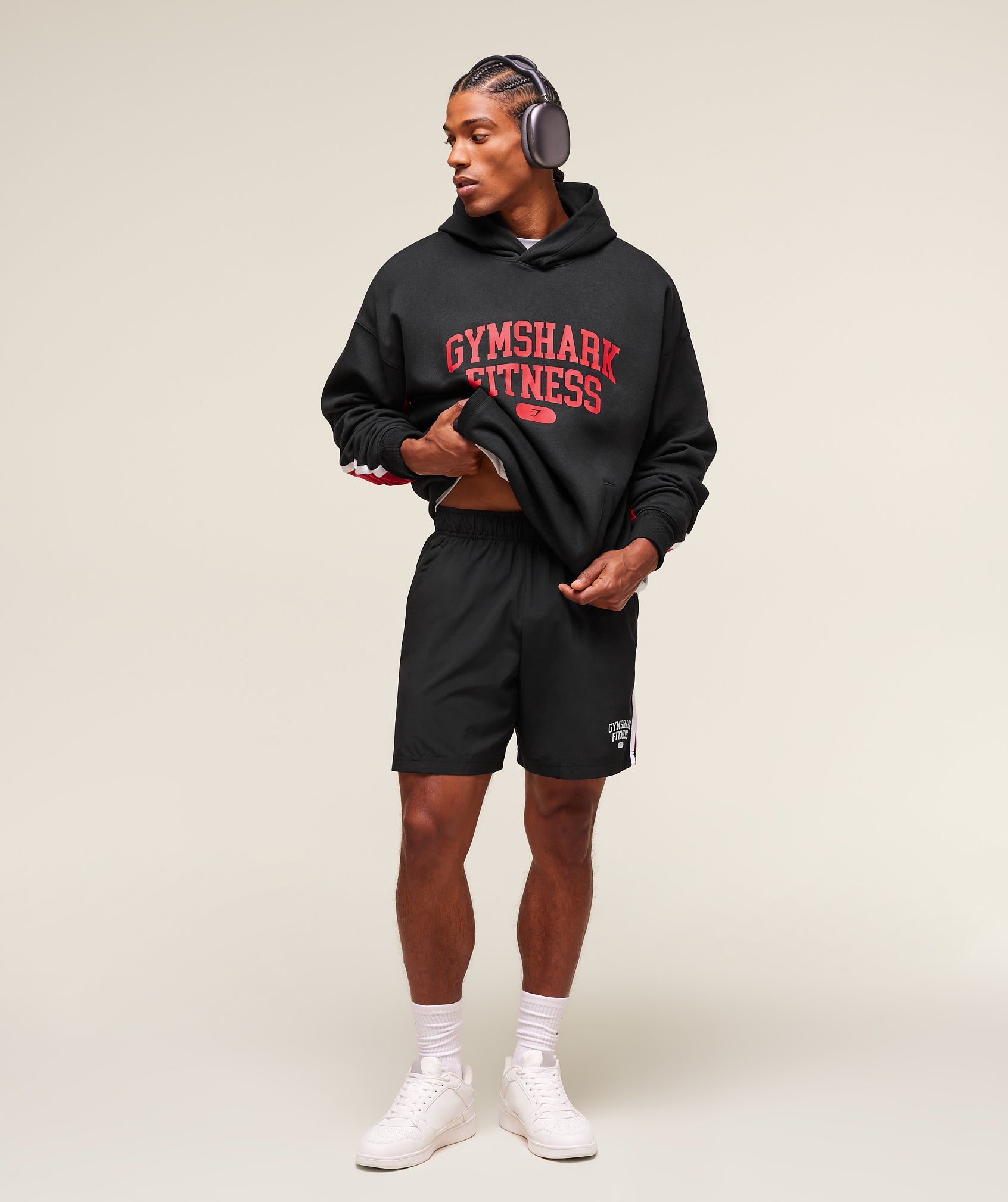 Gymshark Varsity 7" Shorts Black