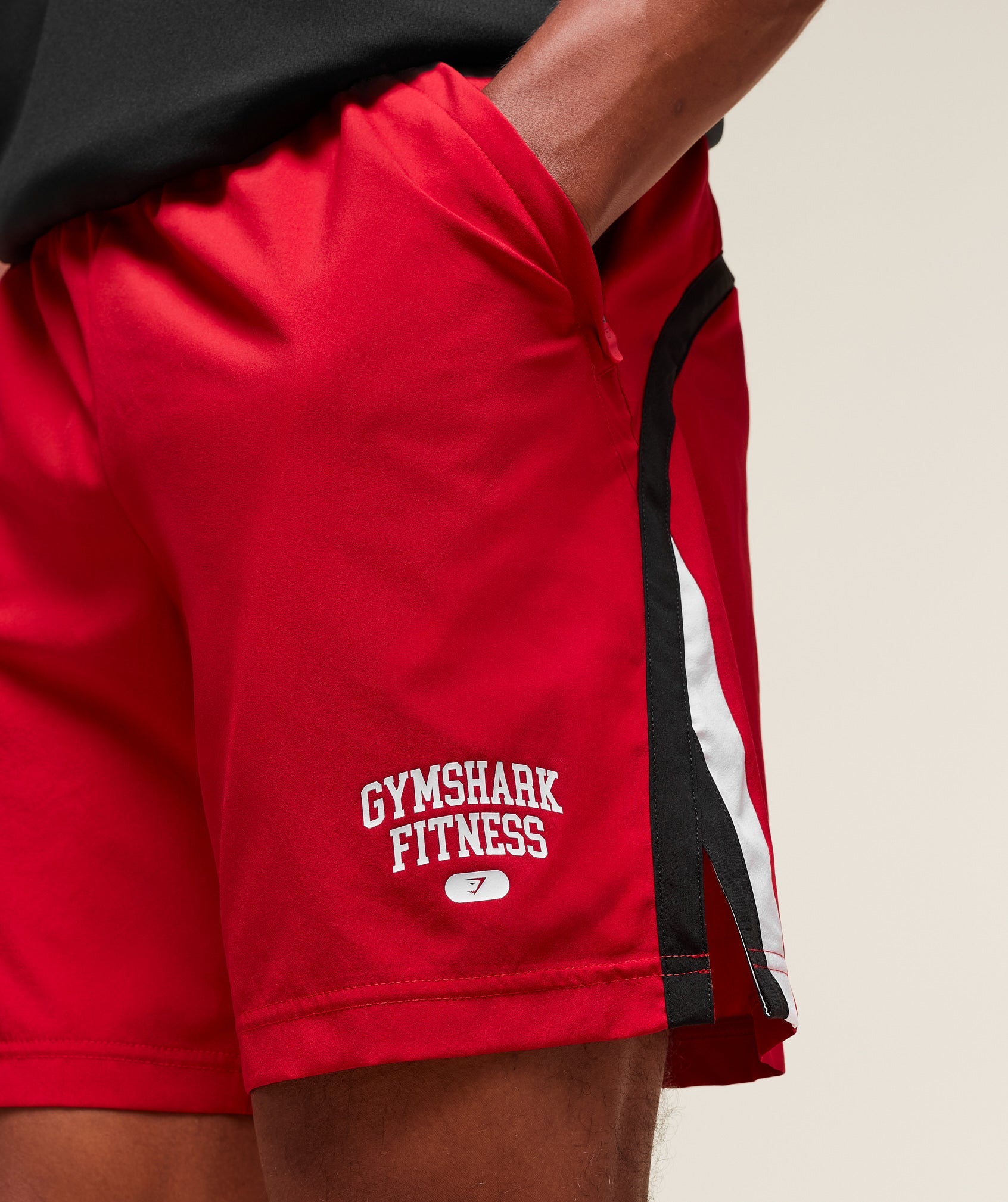Gymshark Varsity 7" Shorts Conditioning Red