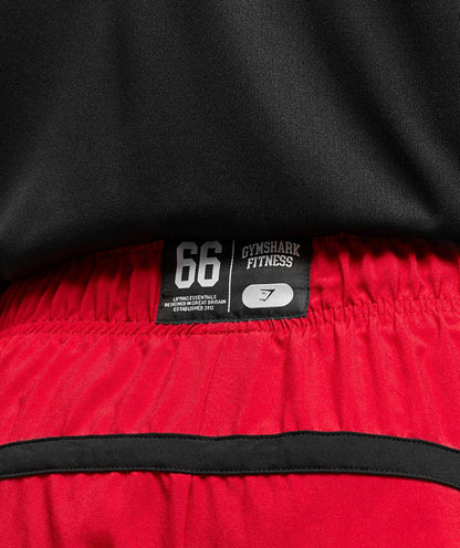 Gymshark Varsity 7" Shorts Conditioning Red