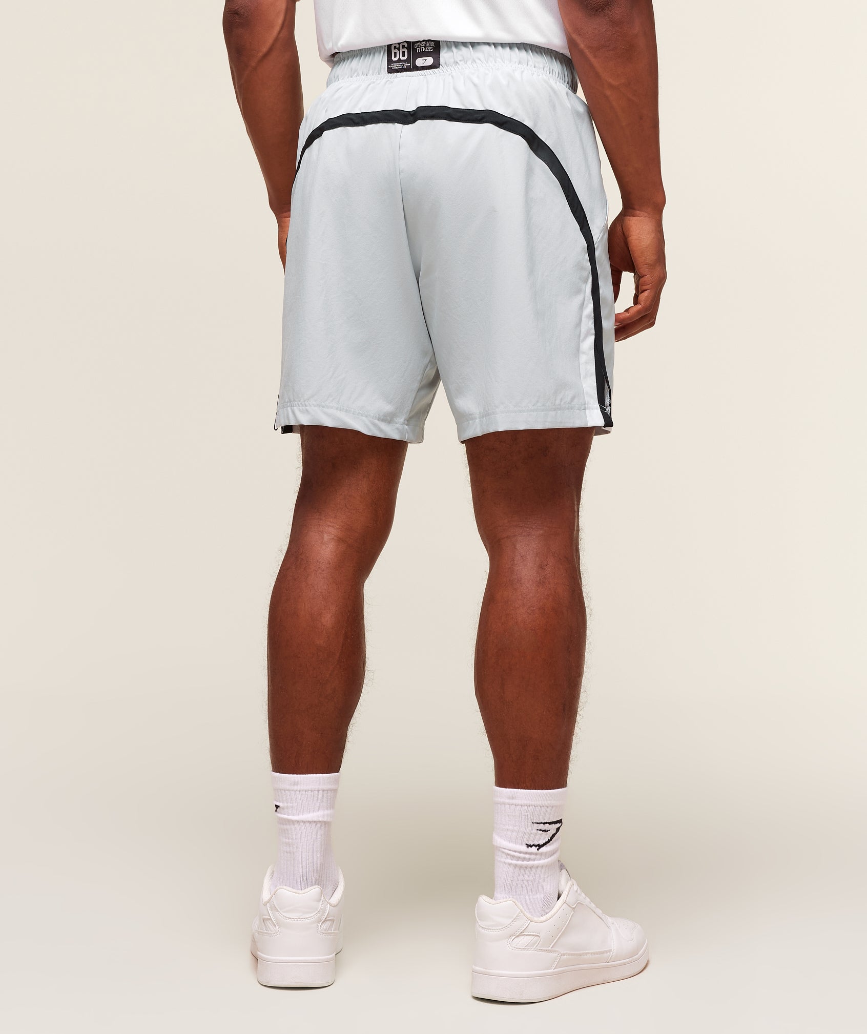 Gymshark Campus 7" Shorts Light Grey