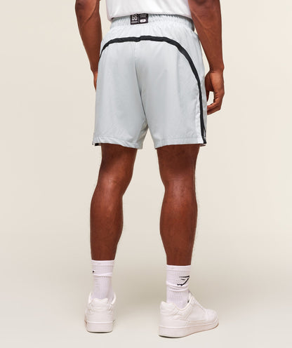 Gymshark Campus 7" Shorts Light Grey