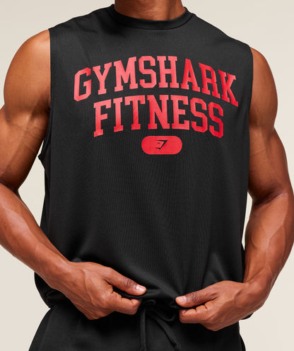 Gymshark Varsity Tank Black