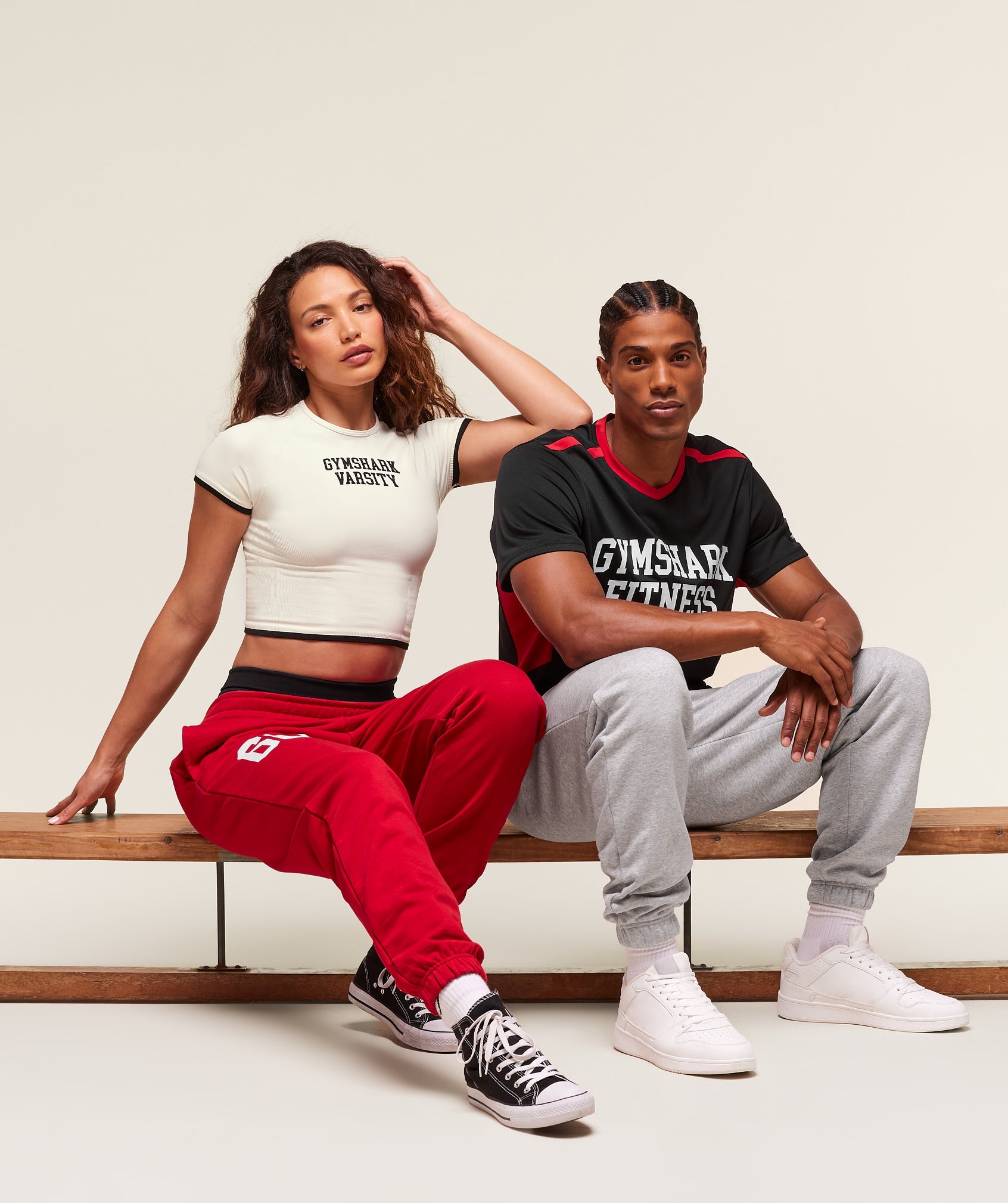Gymshark Varsity Tech T-Shirt Black