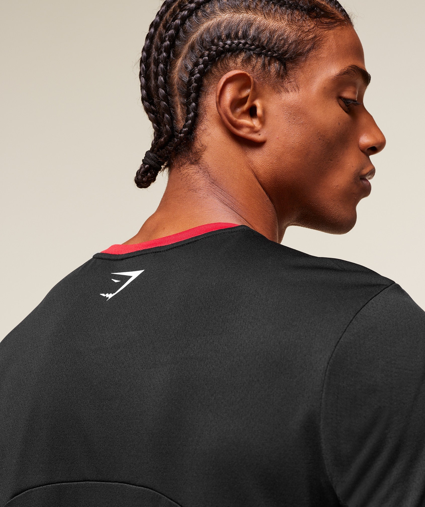 Gymshark Varsity Tech T-Shirt Black