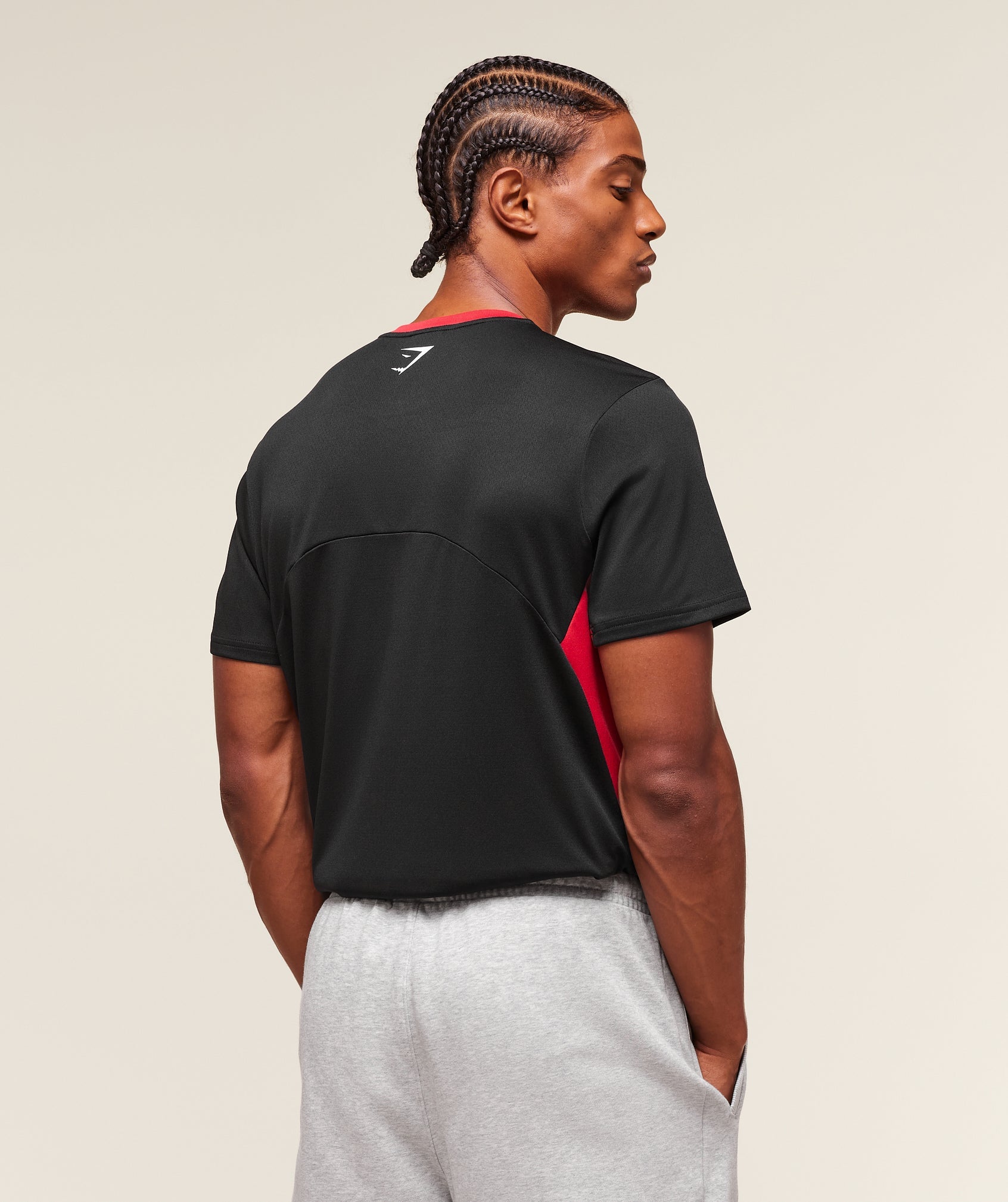 Gymshark Varsity Tech T-Shirt Black