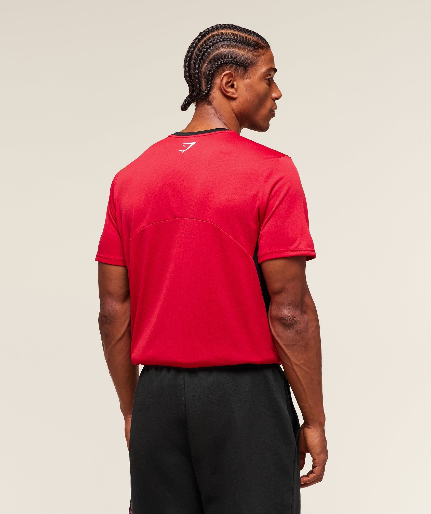 Gymshark Varsity Tech T-Shirt Conditioning Red