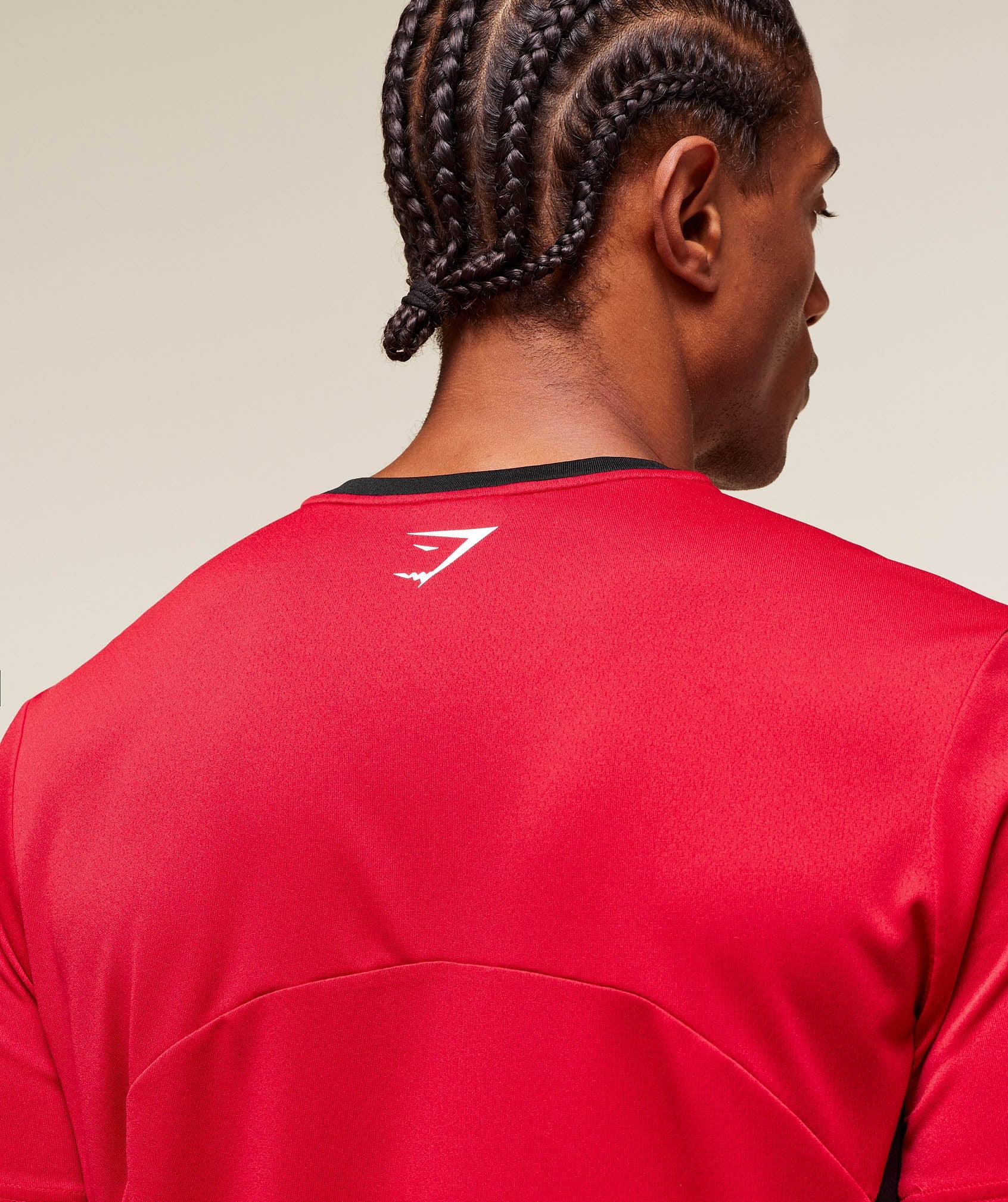 Gymshark Varsity Tech T-Shirt Conditioning Red