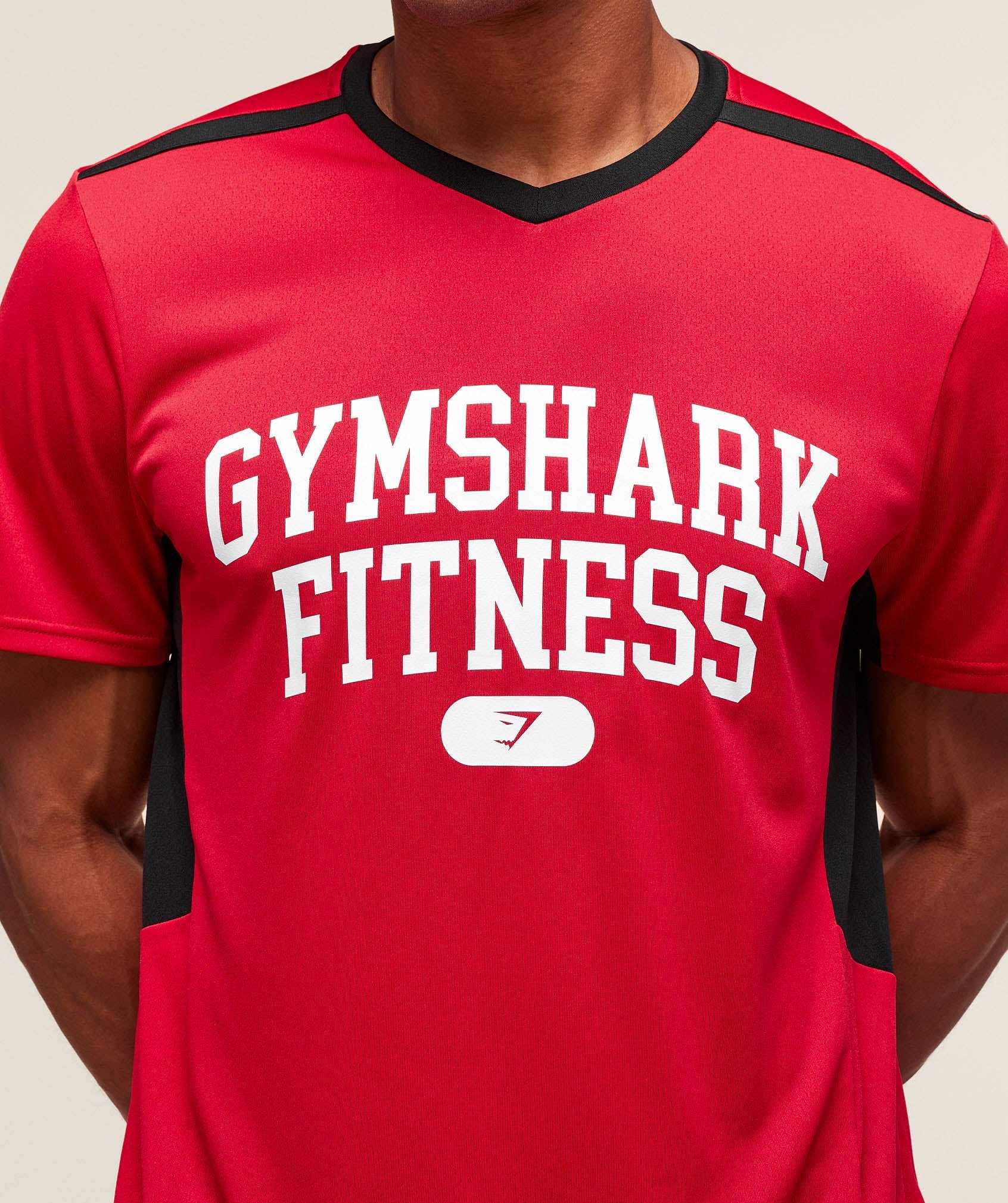 Gymshark Varsity Tech T-Shirt Conditioning Red