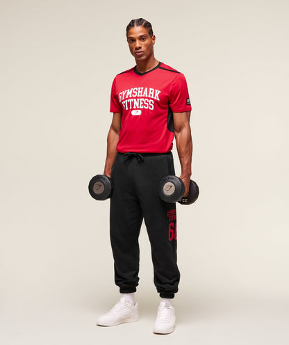 Gymshark Varsity Tech T-Shirt Conditioning Red