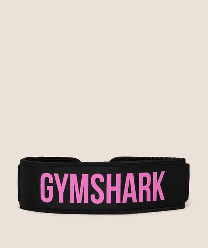 Women's Gymshark Velcro Weightlifting Belt Gs Black